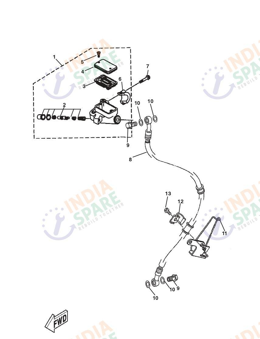 FRONT MASTER CYLINDER